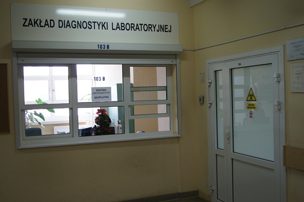 Zakład diagnostyki laboratoryjnej przy ulicy Aleksandrowskiej